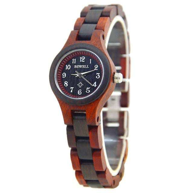 Water Resistance Ladies Fashion Quartz Wooden WatchWater Resistance Ladies Fashion Quartz Wooden Watch