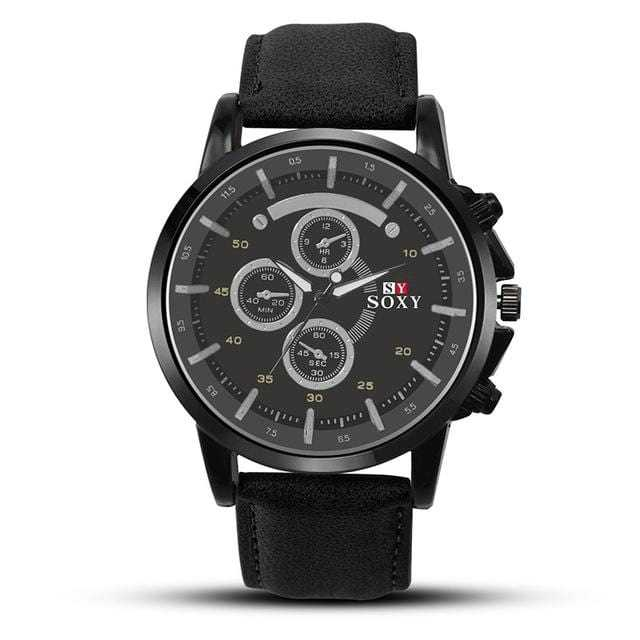 Luminous Analog Glasses Military Sports Quartz WristwatchLuxury Men&