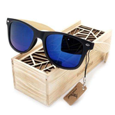 Vintage Polaroid Black Square SunglassesMen&