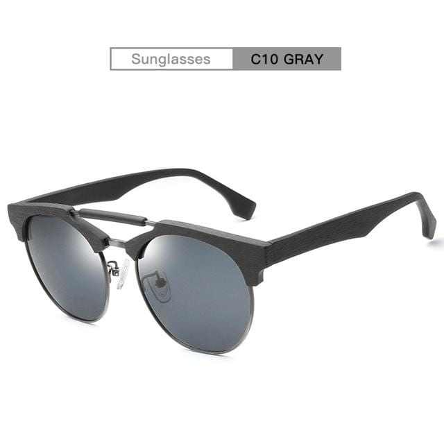 Men Women QianJing Retro Wood SunglassesMen Women QianJing Retro Wood Sunglasses