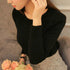 Peonfly Autumn Winter Sweater Knitted Jersey JumperWomen&