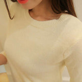 Peonfly Autumn Winter Sweater Knitted Jersey JumperWomen&