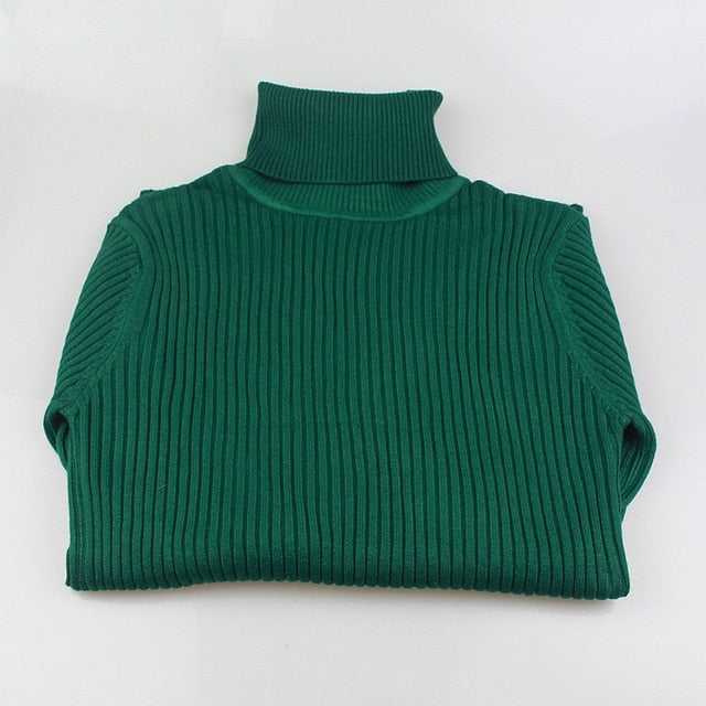 Warm Thick Turtleneck Autumn Winter SweaterWomen&