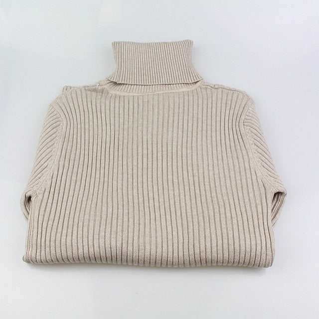 Warm Thick Turtleneck Autumn Winter SweaterWomen&