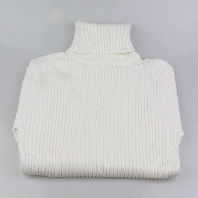 Warm Thick Turtleneck Autumn Winter SweaterWomen&