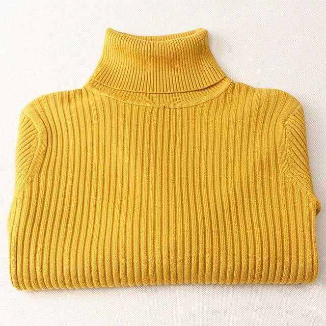 Warm Thick Turtleneck Autumn Winter SweaterWomen&