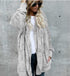 Faux Fur Teddy Bear Coat Women&
