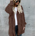 Faux Fur Teddy Bear Coat Women&