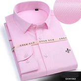 Casual Long Sleeved Solid shirt Slim Fit Business ManMen&
