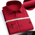 Casual Long Sleeved Solid shirt Slim Fit Business ManMen&