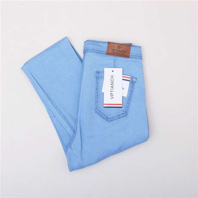 Vintage High Waist Denim Women Jeans - Acapparelstore