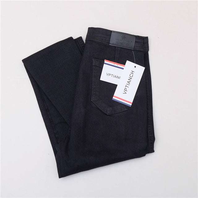 Vintage High Waist Denim Women Jeans - Acapparelstore
