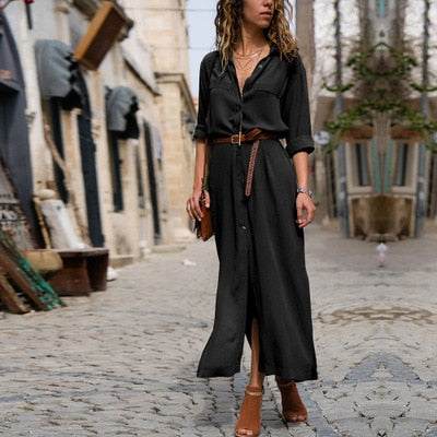 Hot Fashion Elegant Women'New Hot Fashion Elegant Women's Casual Work Dress