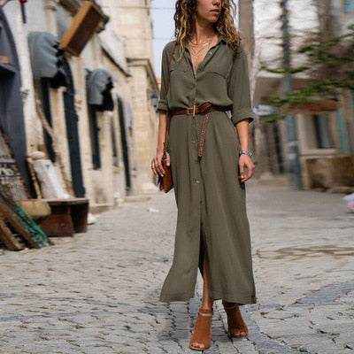 Hot Fashion Elegant Women'New Hot Fashion Elegant Women's Casual Work Dress