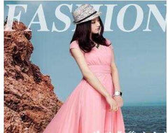 Women Elegant Boho Chiffon DressWomen Elegant Boho Chiffon Dress