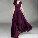 Women Elegant Boho Chiffon DressWomen Elegant Boho Chiffon Dress