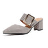 TOP Graceful Women Fashion Casual Belt Buckle Pointed Toe Sandals A 455 - Acapparelstore